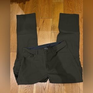 Eddie Bauer Men's Dark Green Zip Off Pants